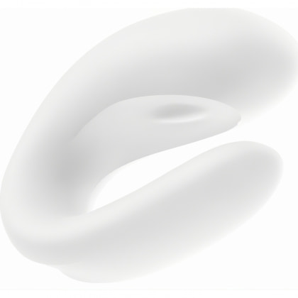 Vibrator Cuplu Satisfyer Double Joy Alb
