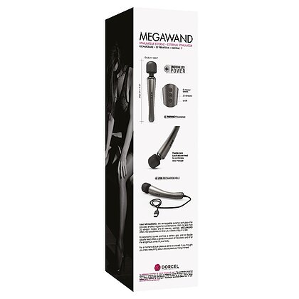 Vibrator Dorcel Megawand Argintiu