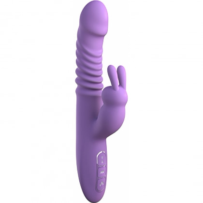 Vibrator Her Thrusting Silicone Rabbit Mov