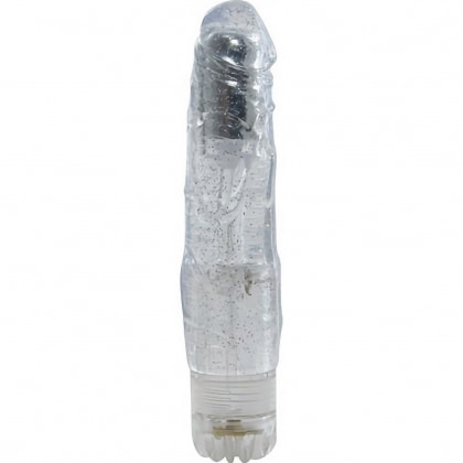 Vibrator Jelly Crushy Glitter Transparent