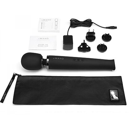 Vibrator Le Wand Rechargeable Massager Negru