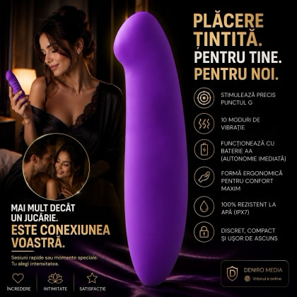 Vibrator Mini Punctul G Mov