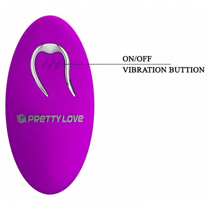 Vibrator Pentru Cupluri Cu Telecomandă Mov