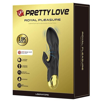Vibrator Pretty Love Royal Pleasure Negru