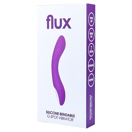 Vibrator Punctul G FLUX Silicone Bendable Mov
