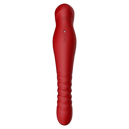 Vibrator Punctul G King Vibrating Thruster Roșu