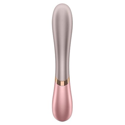 Vibrator Rabbit Hot Lover Heat Silicon 19.9cm Roz