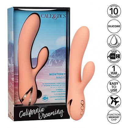 Vibrator Rabbit Monterey Magic Portocaliu