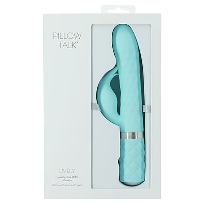 Vibrator Rabbit Pillow Talk Lively Turcoaz