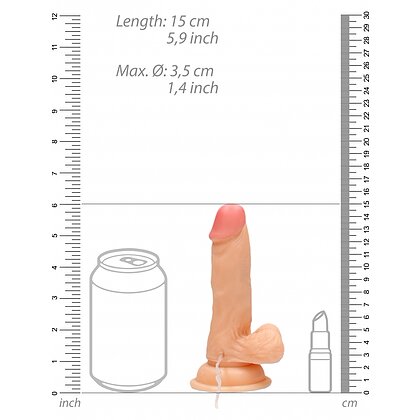 Vibrator Realistic Penis 15cm