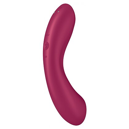 Vibrator Satisfyer Curvy Trinity 1 Roșu