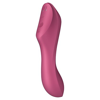 Vibrator Satisfyer Curvy Trinity 3 Roșu