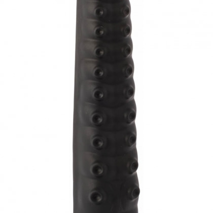 X Men Plug Anal PVC Negru cu Ventuză, 59 cm, Stimulare