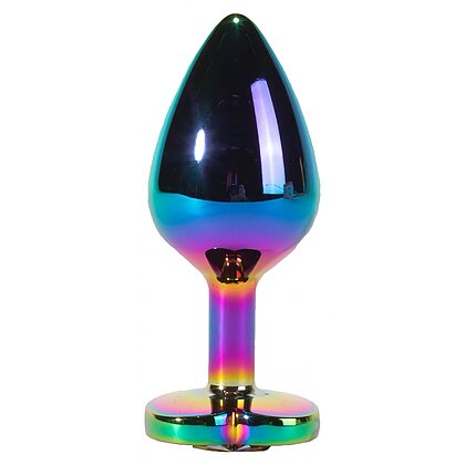 X-MEN Secret Shine Metal Anal Plug Rainbowheart S Multicolor