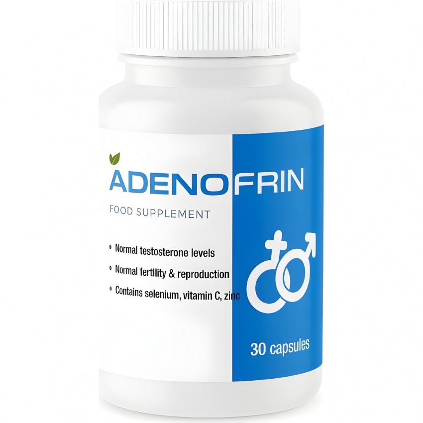Capsule Adenofrin pentru Potență și Libido Masculin 30 buc