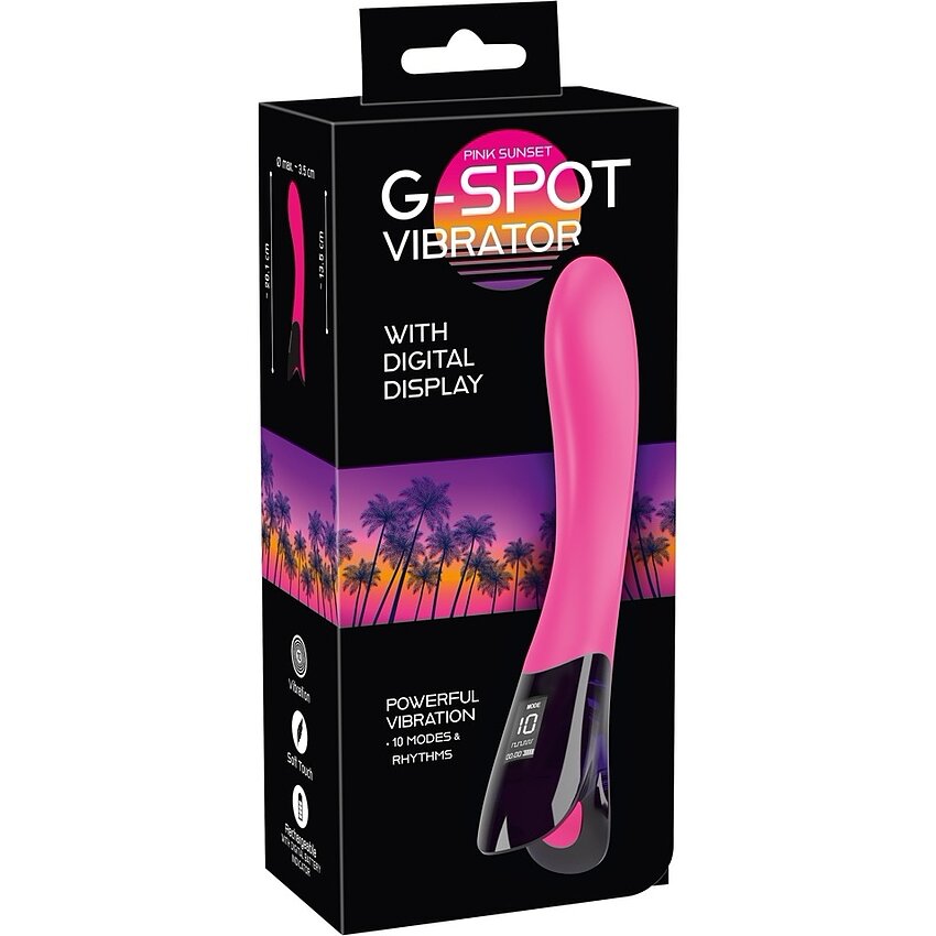 You2Toys Pink Sunset, Vibrator G-Spot 10 Moduri