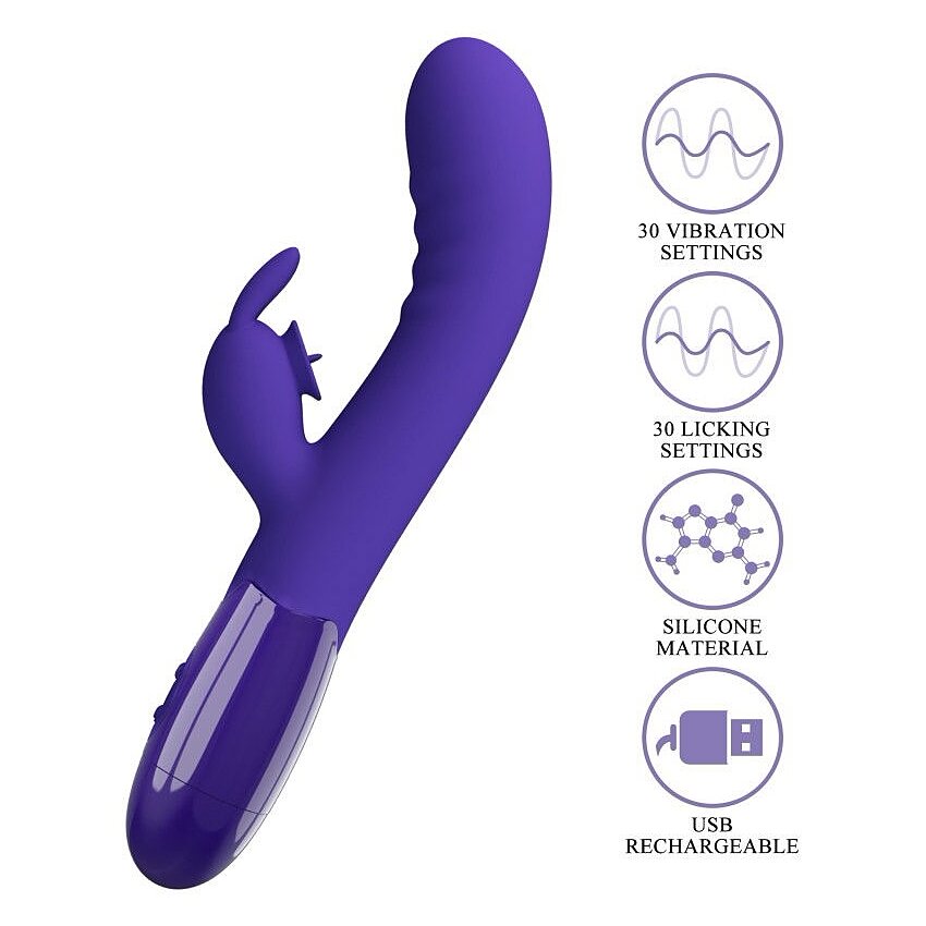 Pretty Love Cerberus Youth – Rabbit, 30 Funcții, Mov