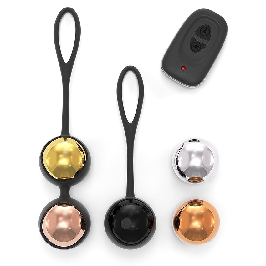 Vagine Cu Vibratii Bile Dorcel Training Negru