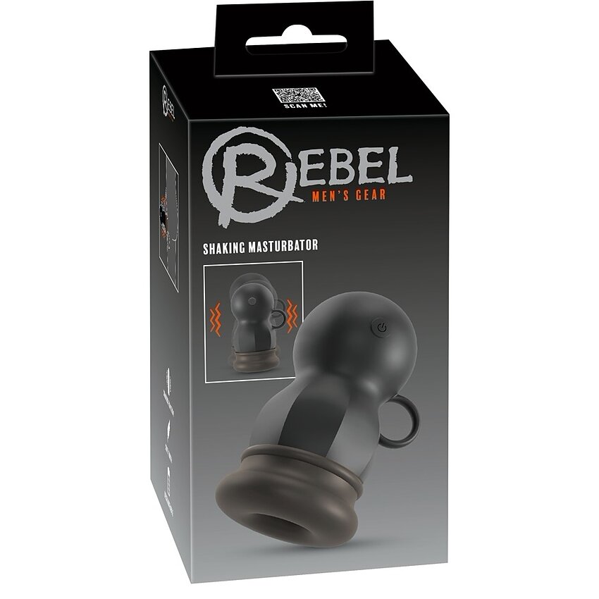Rebel Shaker – Masturbator cu Scuturare 3 Trepte, USB
