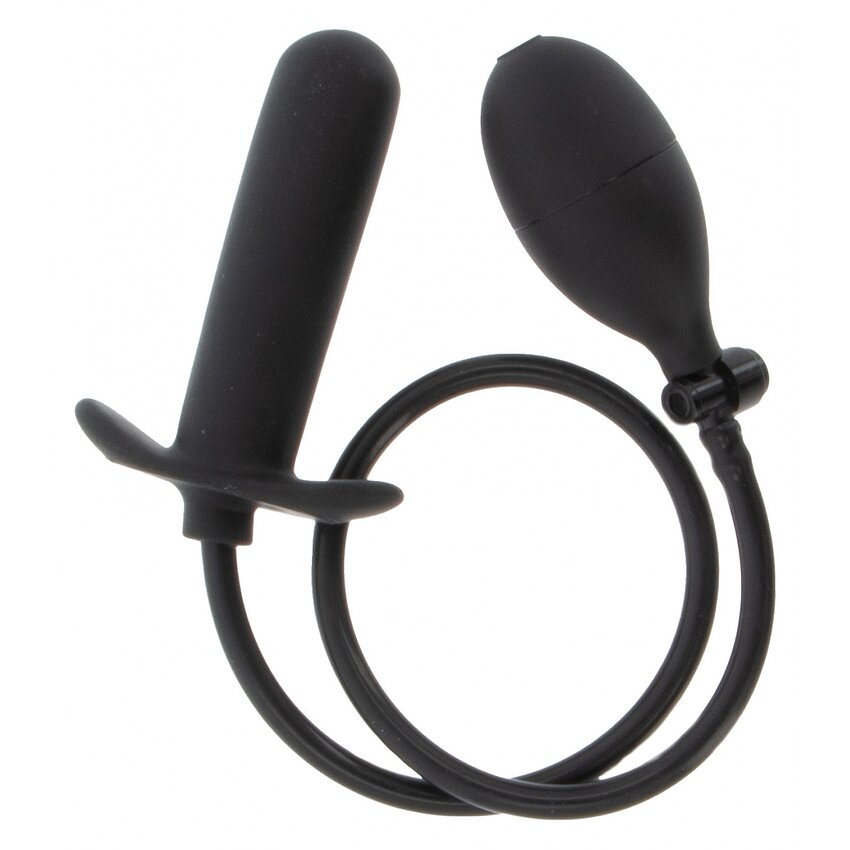 Plug Anal Umflat Starter Negru Reglabil 3–5.5 cm