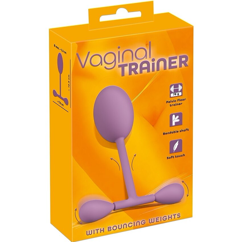 Vaginal trainer with bouncing Mov