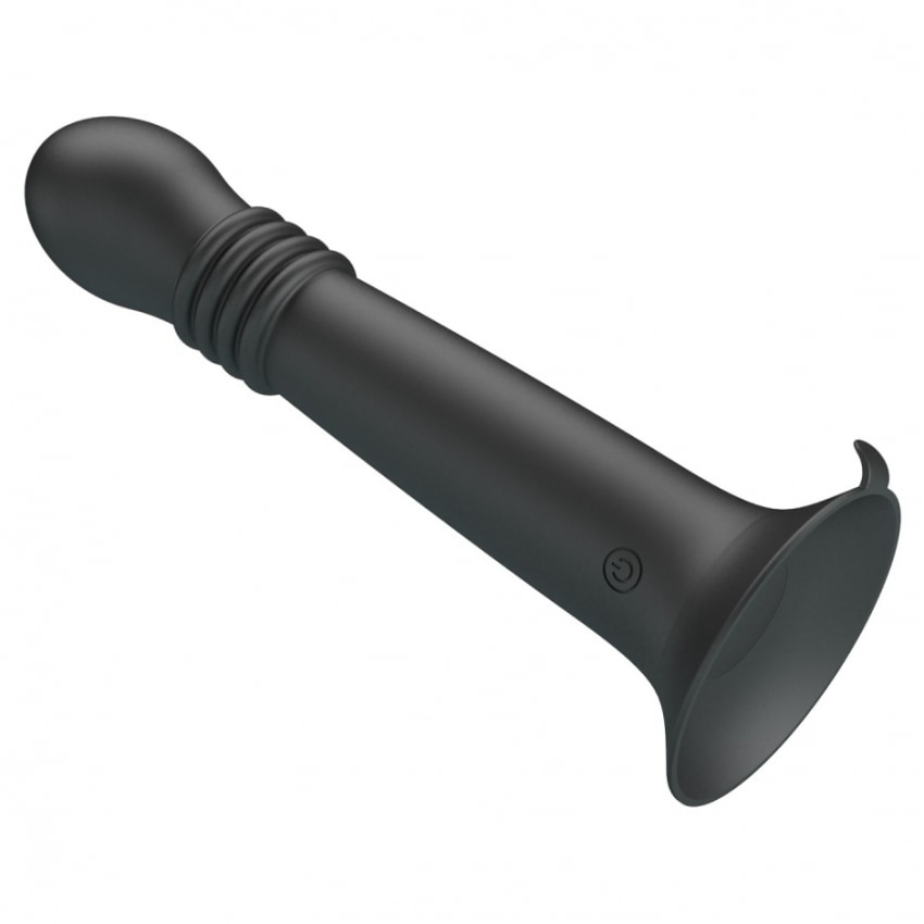 Pretty Love Stellan Vibrator 4 împingeri 4 Rotații Negru