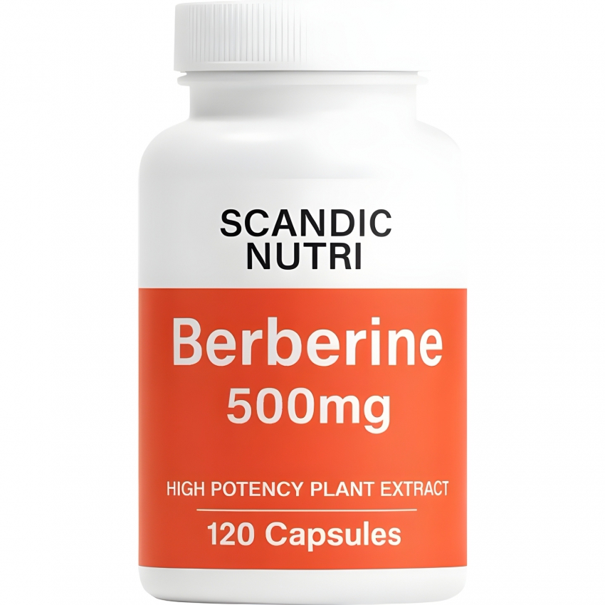 Berberină 500mg Scandic Nutri Control Glicemie 120buc