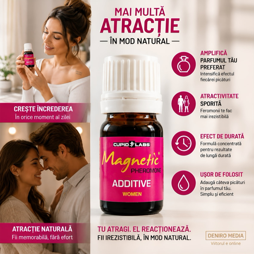 Aditiv Concentrat Cu Feromoni Pentru Parfum Feminin 5 ml