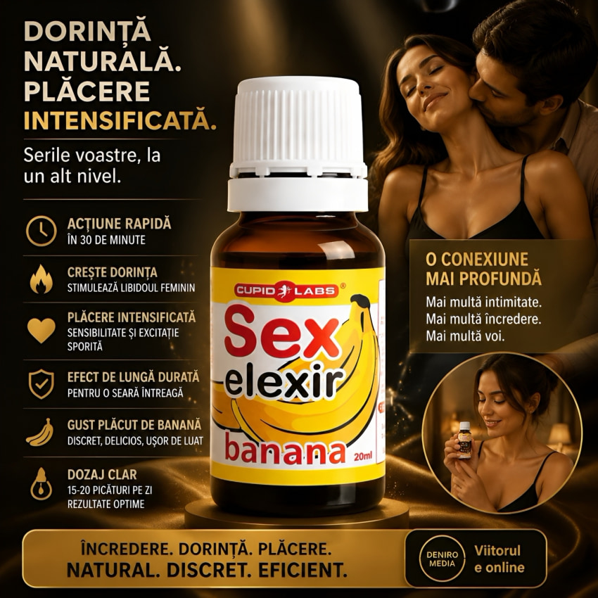 Afrodisiac Pentru Femei Sex Elixir Banană 20ml