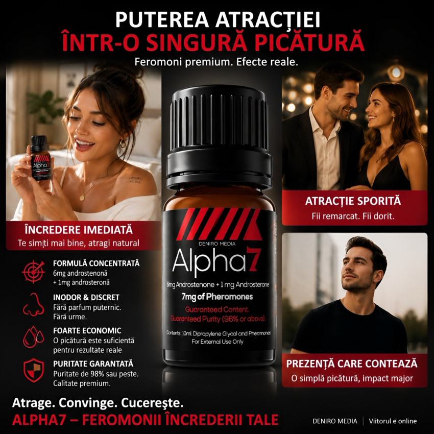 Alpha 7 Hormoni de atracție Unscented 10ml