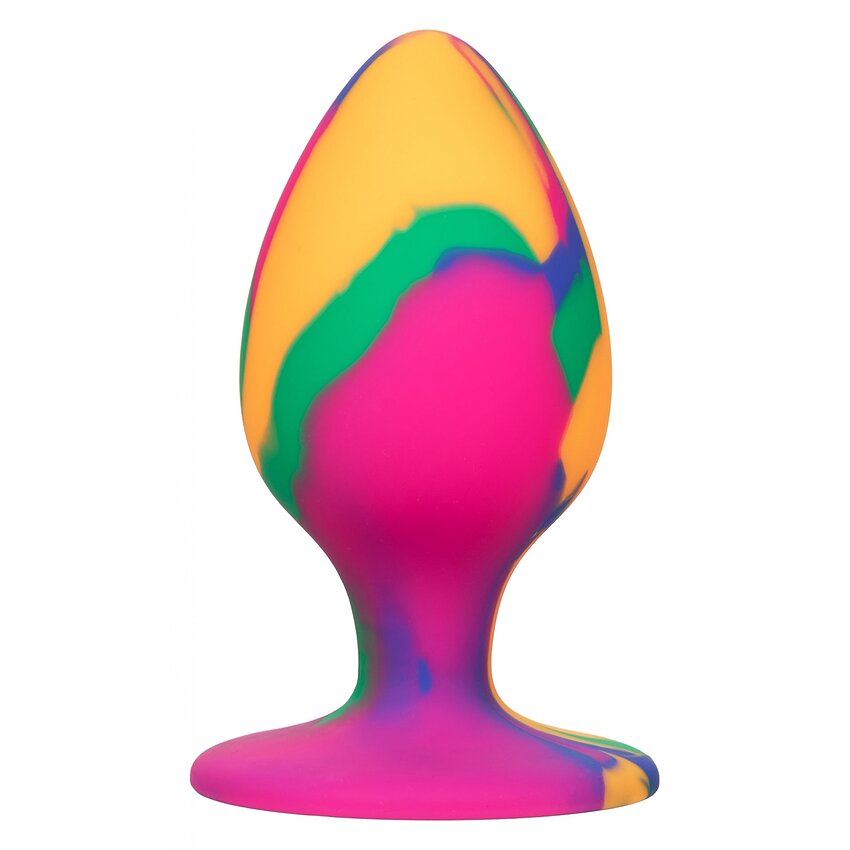Anal Plug Cheeky Large Tie-Dye Multicolor