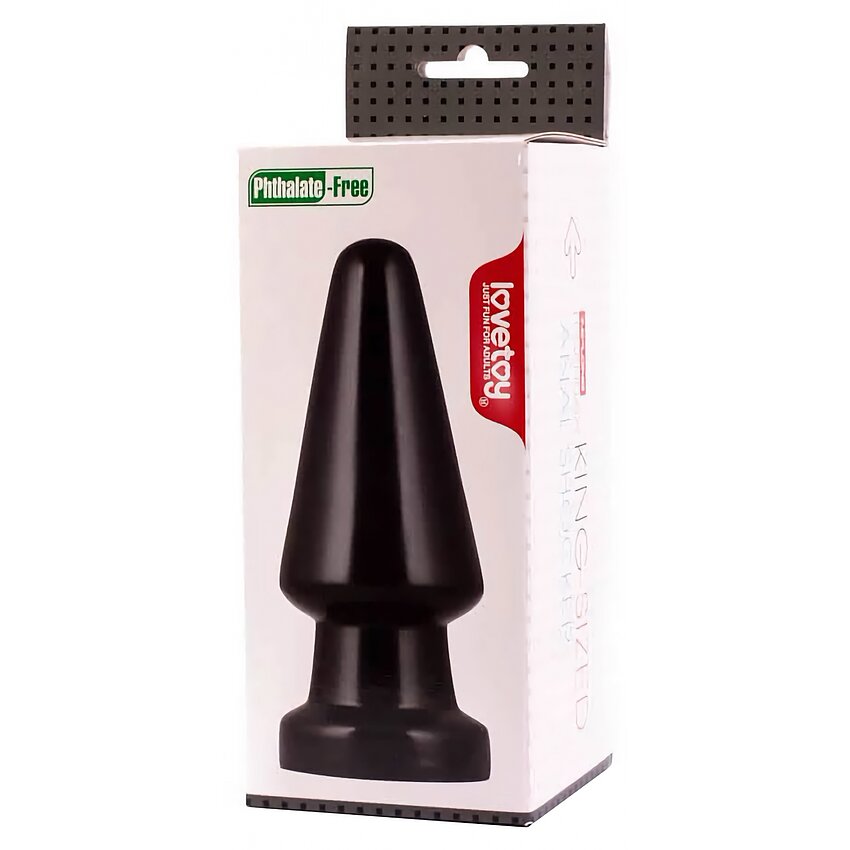 Anal Plug King Sized Shocker Negru
