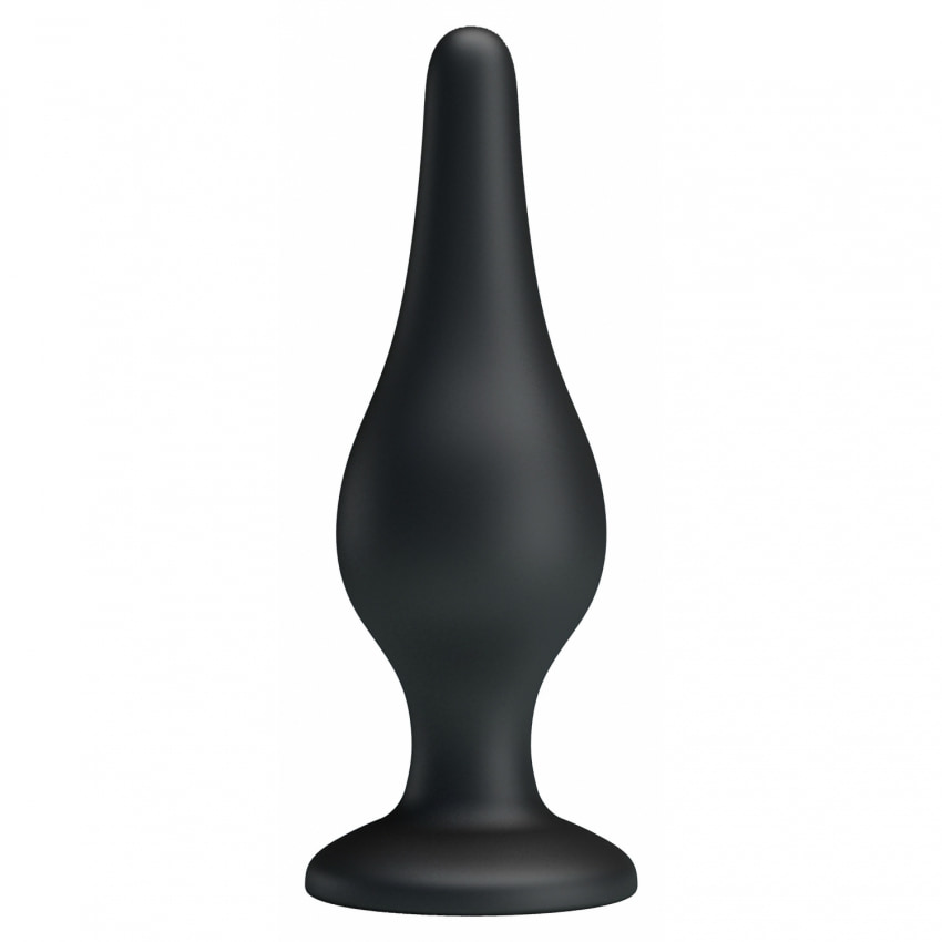 Anal Plug Cu Ventuză Negru