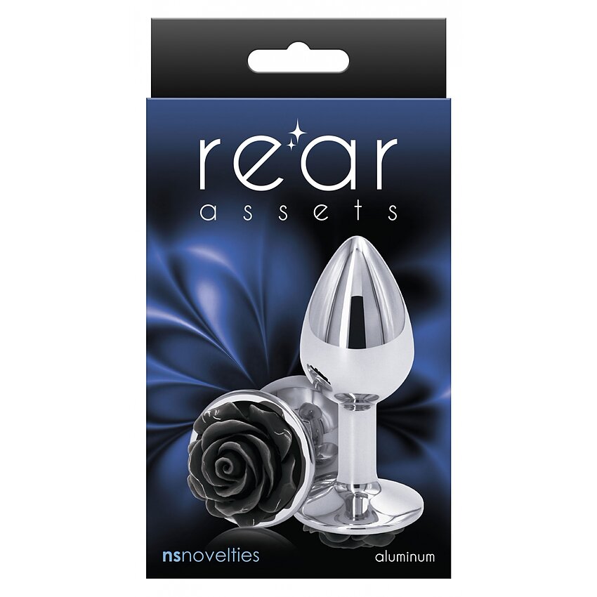 Anal Plug Rear Assets Rose Negru