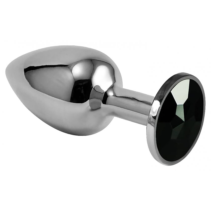 Anal Plug Rosebud Classic Argintiu