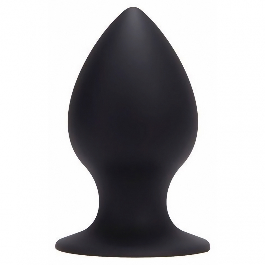 Anal Plug Silicone Smooth Pleasure Negru