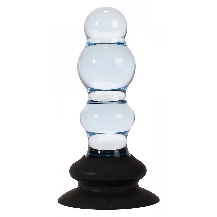 Anal Plug X-MEN 3 Beads Albastru