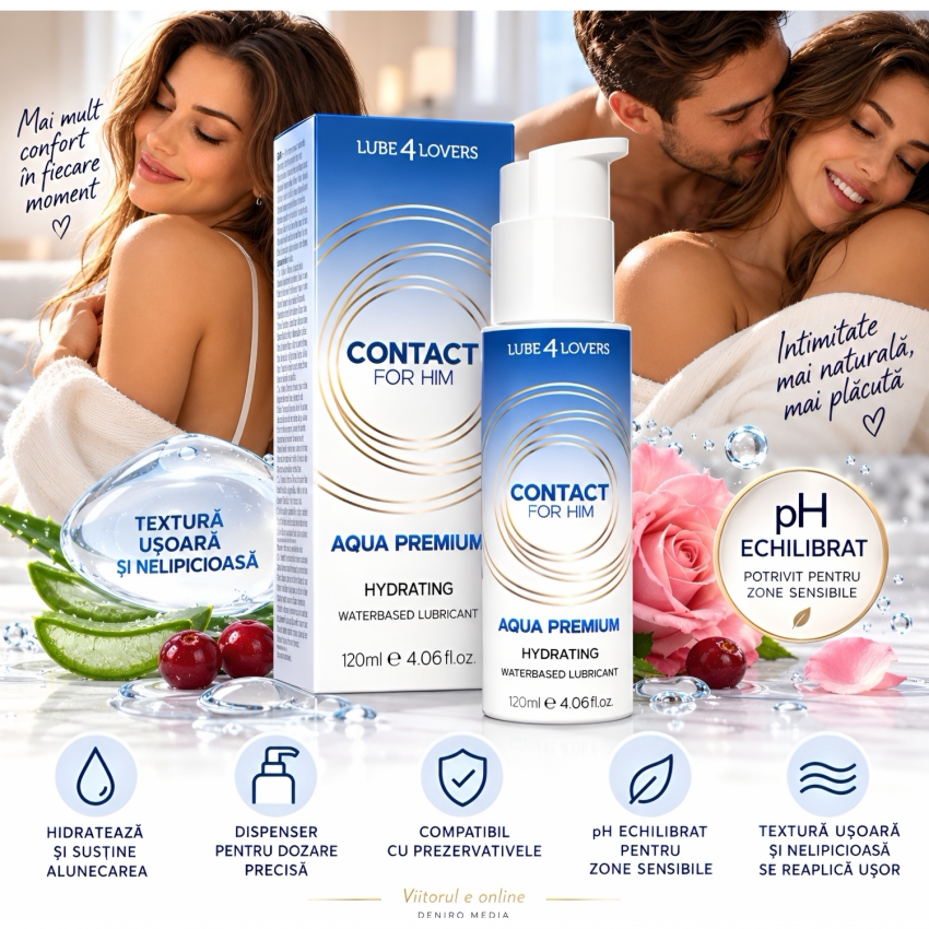 Lubrifiant Vaginal pe Bază de Apă pentru Hidratare 120 ml