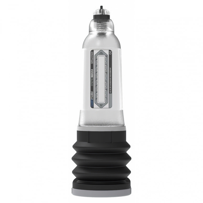 Bathmate Hydromax6 – Pompă Hidro Discretă, Până La 6 Inch Transparent