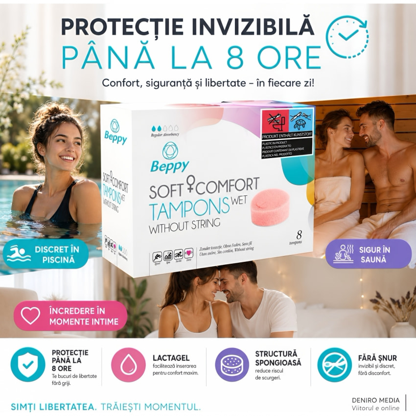 Beppy Soft Confort Wet — 8 Tampoane Invizibile, 8h