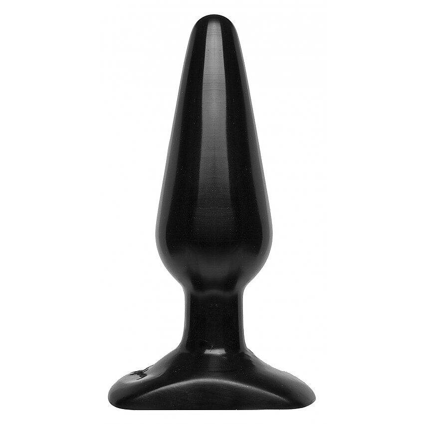 Anal Plug Smooth Mediu Negru