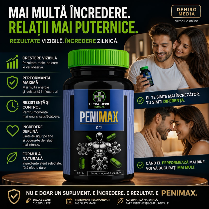 Capsule Pentru Mărire Sex Penimax Pro 60buc
