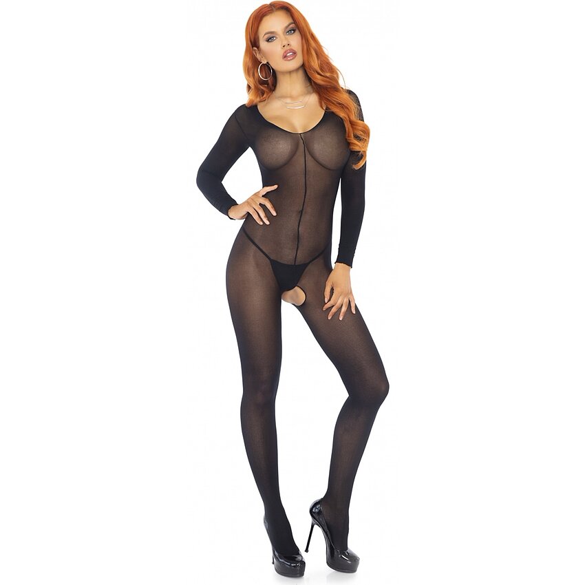 Catsuit Leg Avenue Kaitlyn Negru XS-L