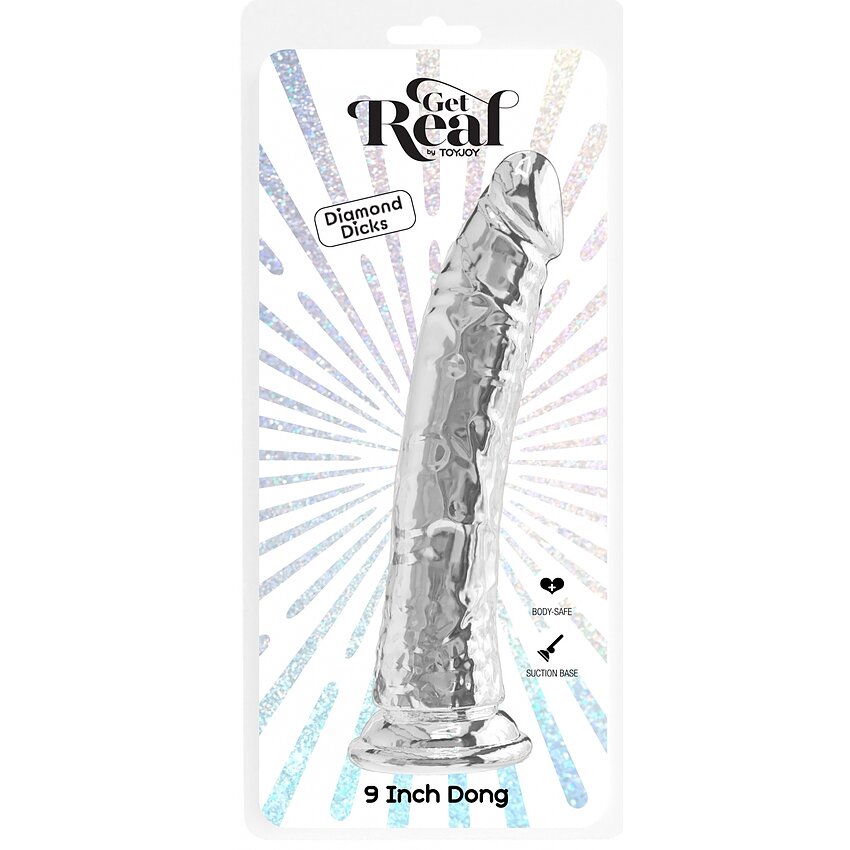 Clear Dong 25cm Transparent