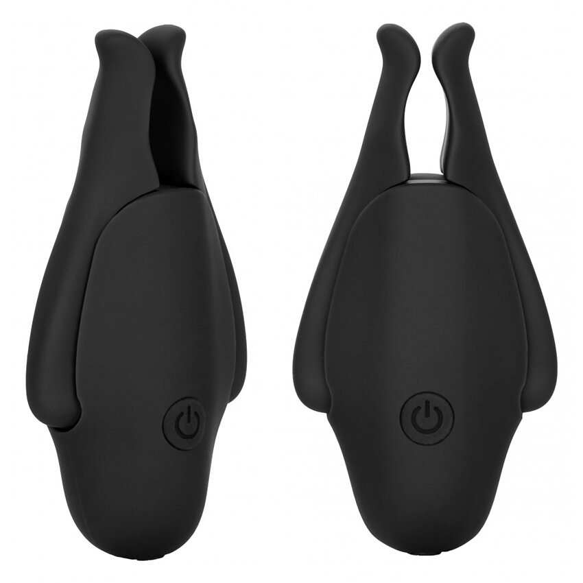 Cleme Pentru Sfârcuri Cu Vibrație Nipplettes Play Negru
