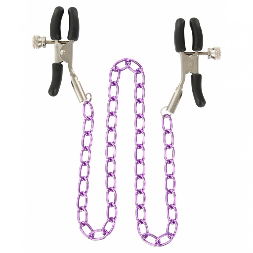 Cleme Pentru Sfârcuri ToyJoy Argintiu
