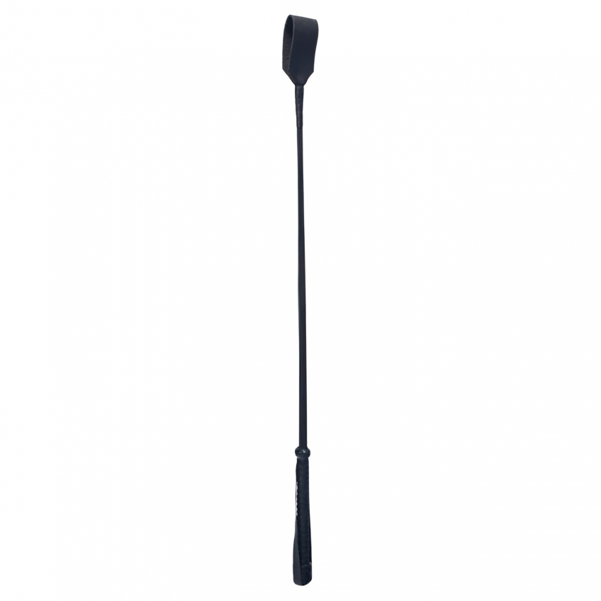 Cravașă Crop Polished Negru
