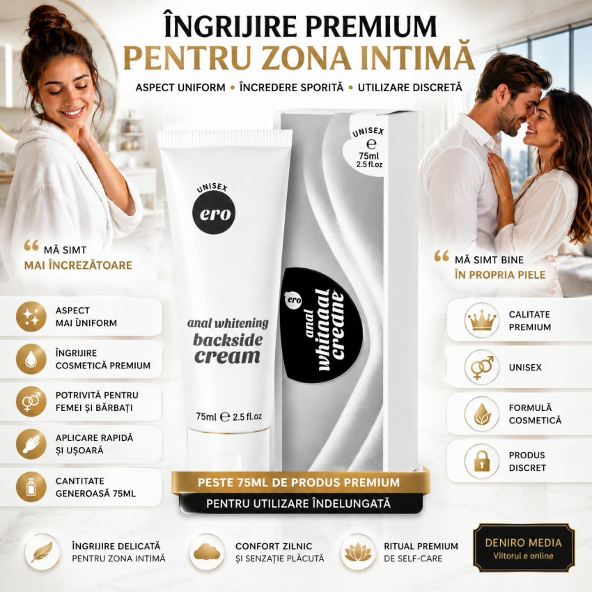 Cremă Backside pentru Albirea Zonei Anale 75 ml