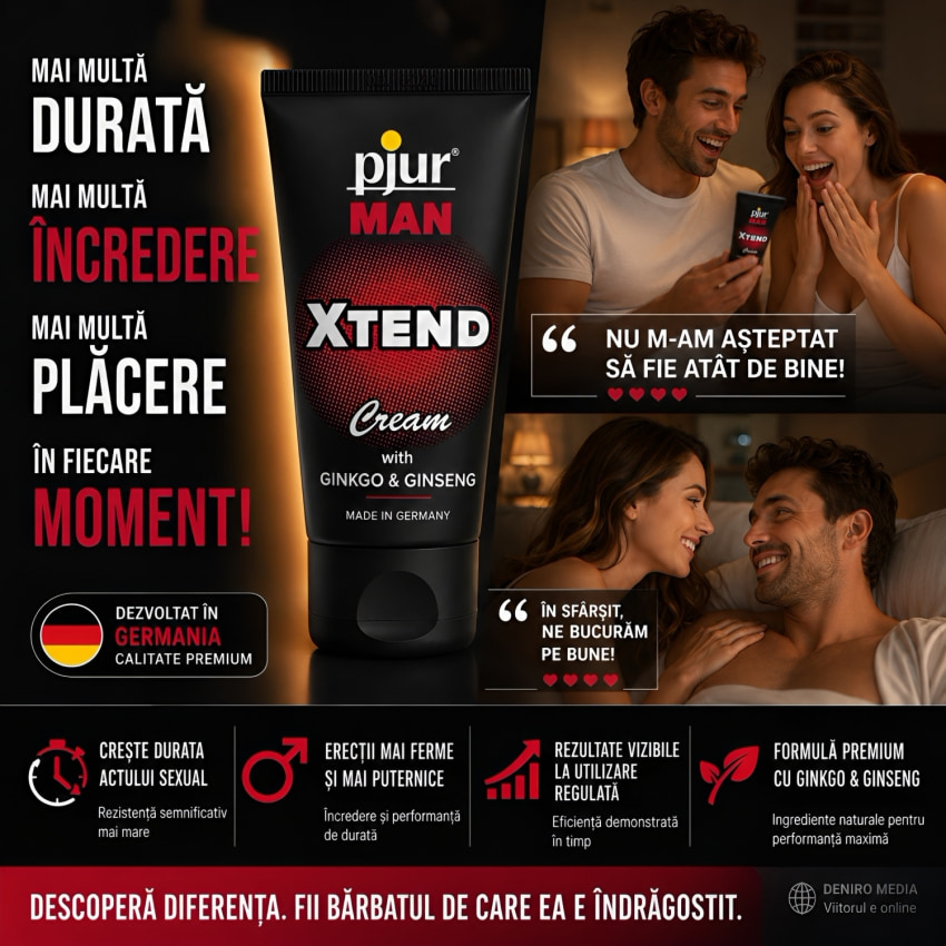 Cremă Sculare Pjur Man Xtend 50ml
