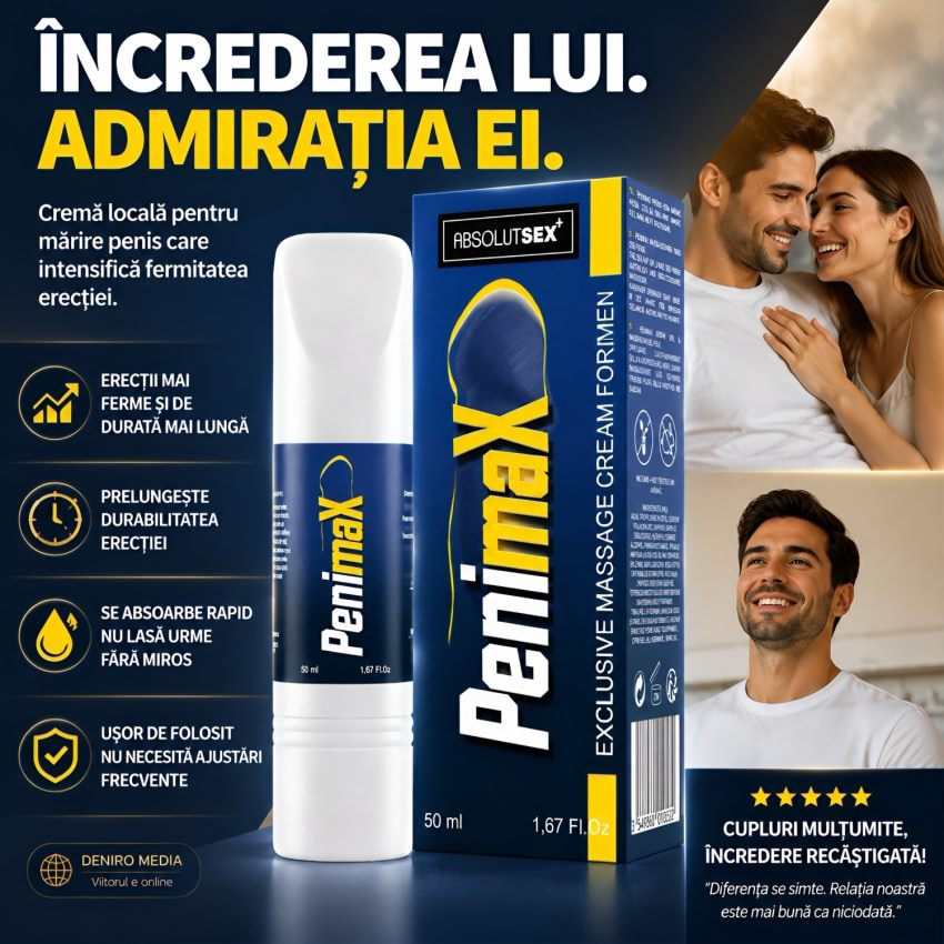 Cremă Creștere Penis Penimax 50ml